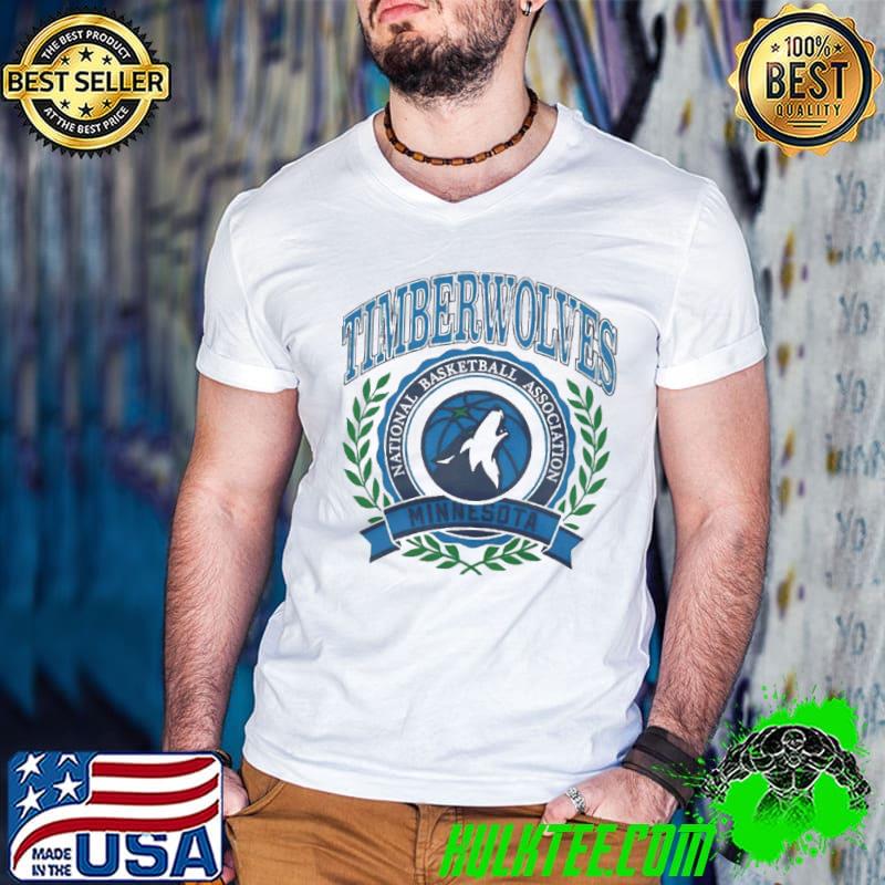 Minnesota Timberwolves crest s Guys V Neck Minnesota Timberwolves crest s Guys V Neck