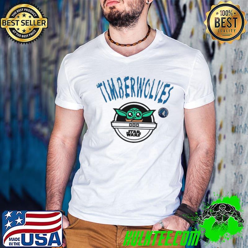 Minnesota Timberwolves Star Wars Basketball s Guys V Neck Minnesota Timberwolves Star Wars Basketball s Guys V Neck