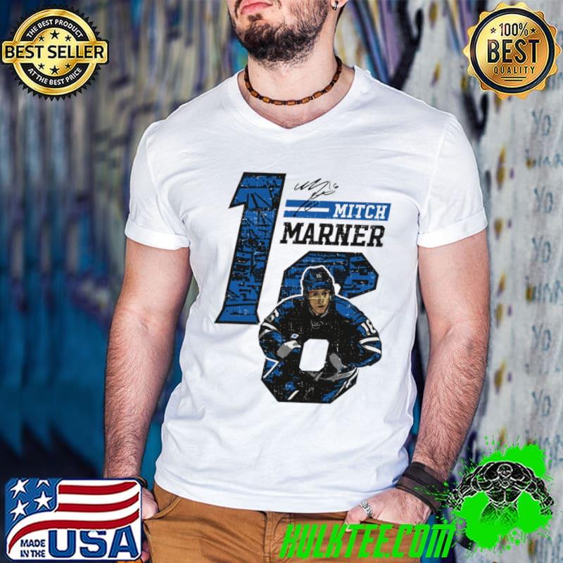 Mitch Marner Canadian professional ice hockey right winger Toronto Offset T-Shirt