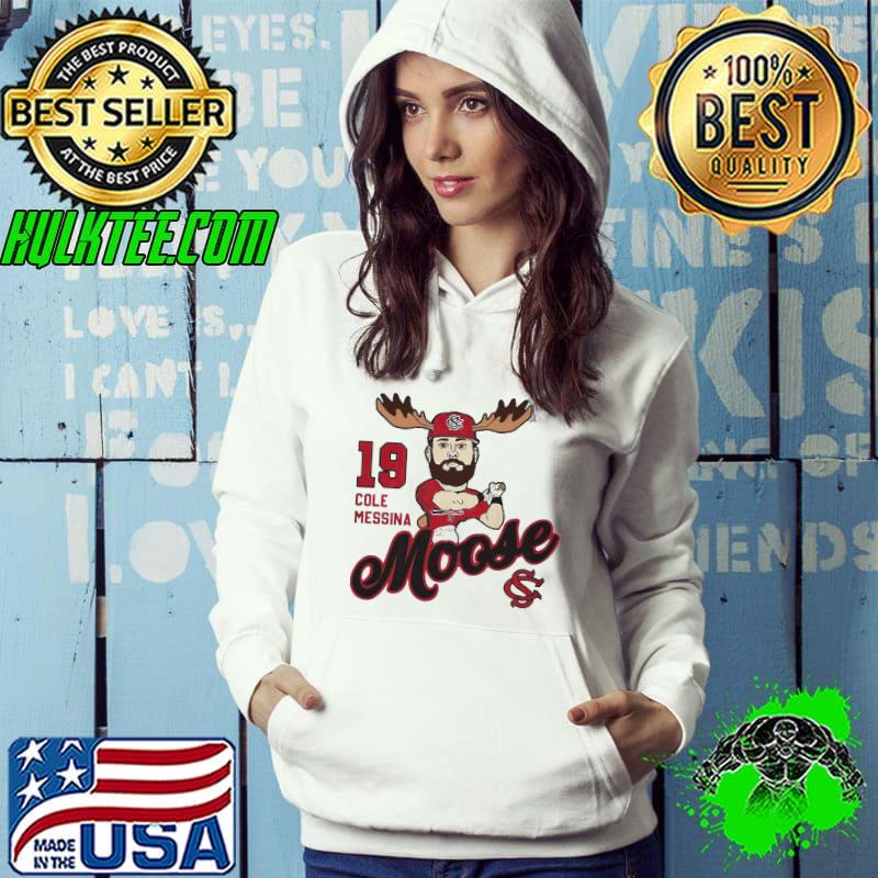 Moose Messina Cole Messina #19 cartoon shirt