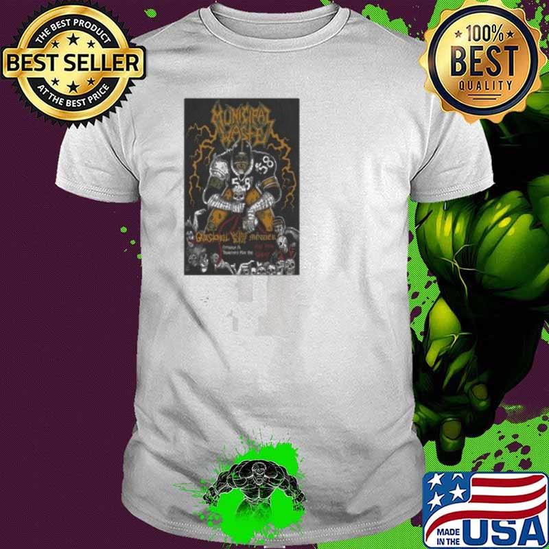 Municipal Waste May 19, 2024 Pittsburgh, PA Poster shirt