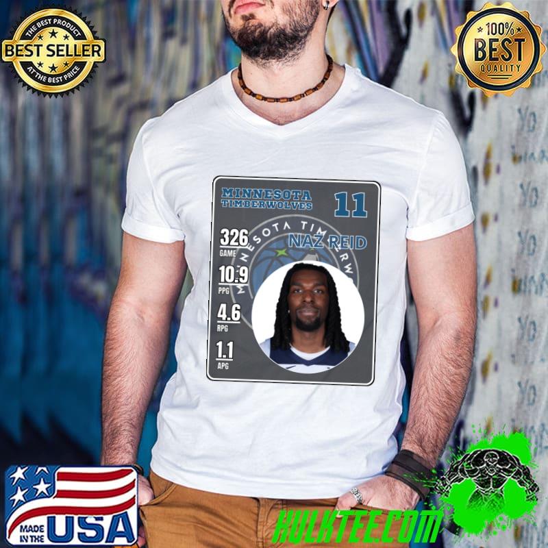 Naz Reid American professional basketball player T-Shirt Guys V Neck Naz Reid American professional basketball player T-Shirt Guys V Neck