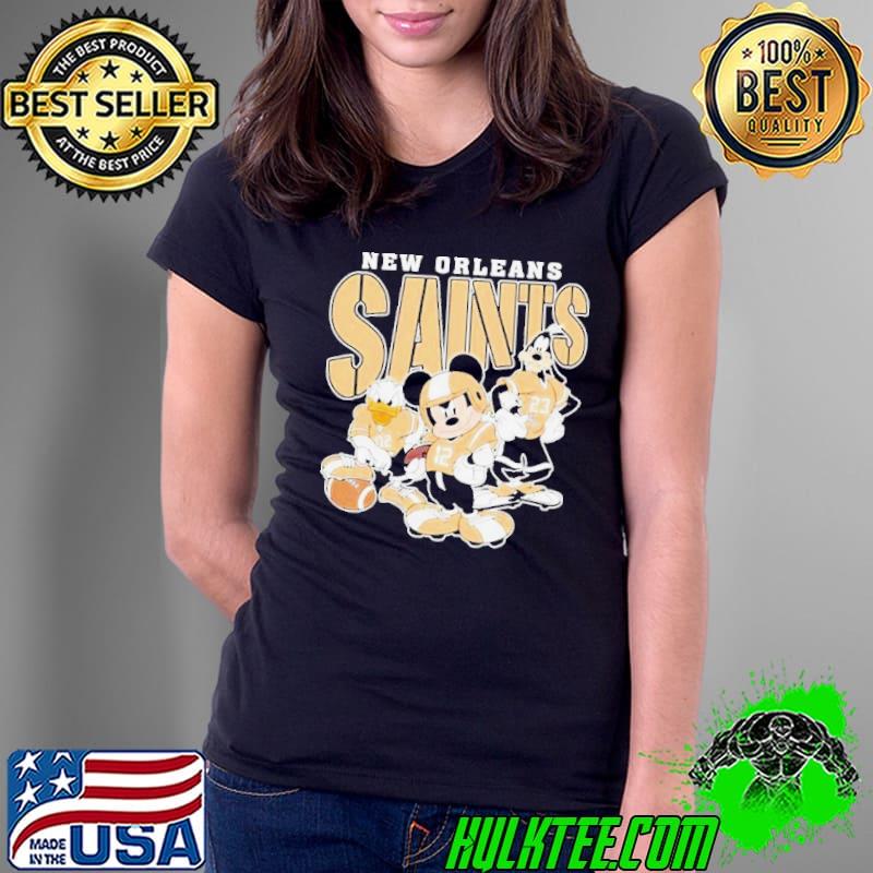 New Orleans Saints Mickey Donald Duck And Goofy Football Team 2024 shirt