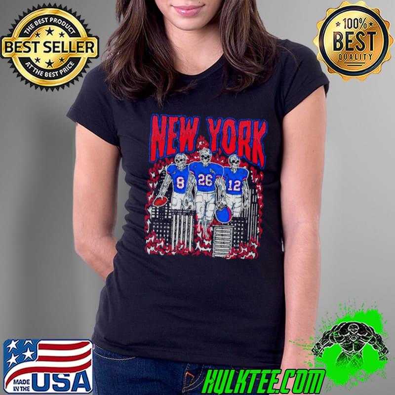 New York Giants Football Skeleton Dead Vintage 2024 Shirt