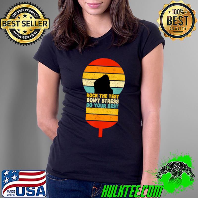 Nice lamp The Test Dont Stress Do Your Best Test Day Retro T-Shirt Ladies Tee Nice lamp The Test Dont Stress Do Your Best Test Day Retro T-Shirt Ladies Tee