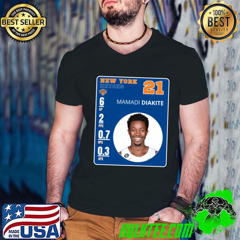 Nice mamadi Diakite Guinean professional basketball player for the New York Knicks T-Shirt