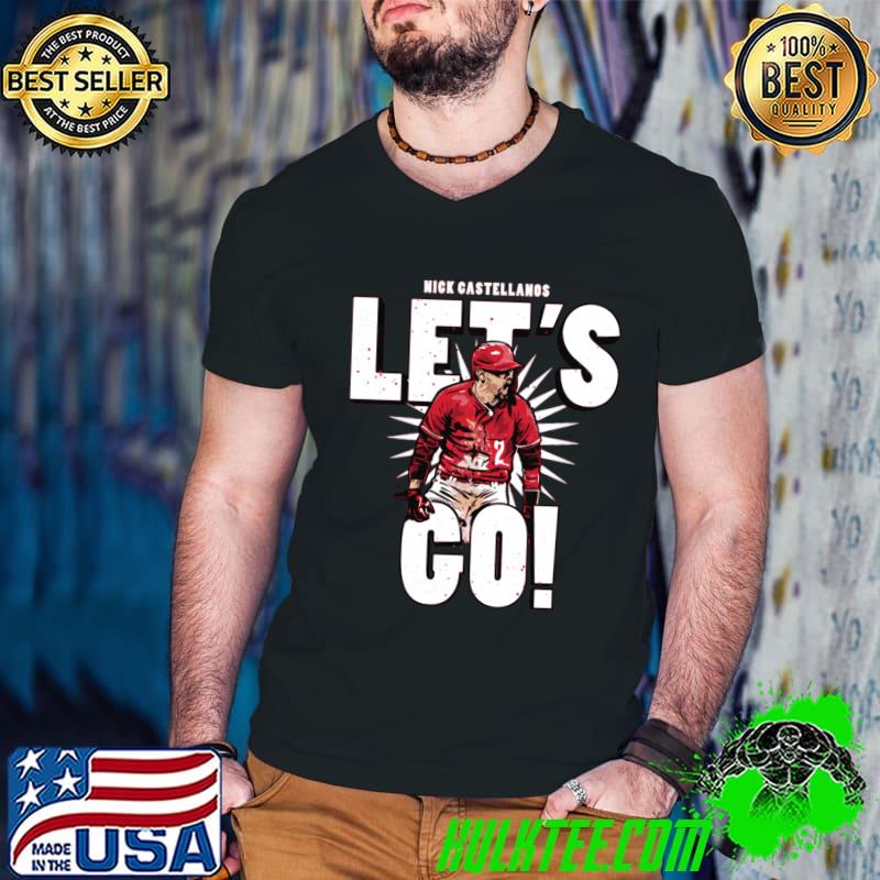Nick Castellanos Let's Go American professional baseball right fielder T-Shirt