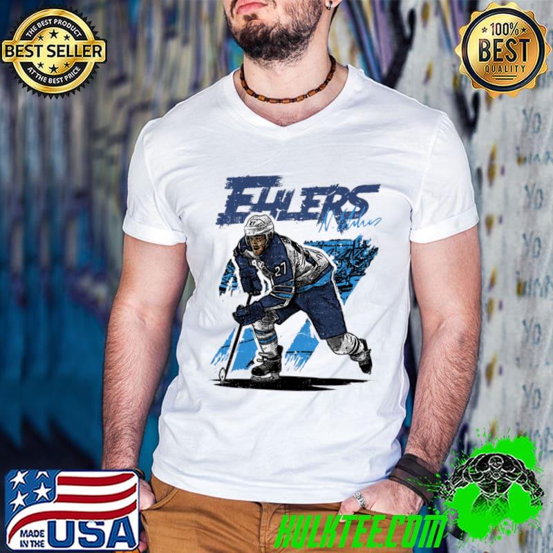 Nikolaj Ehlers Danish professional ice hockey forward Winnipeg Comic T-Shirt Guys V Neck Nikolaj Ehlers Danish professional ice hockey forward Winnipeg Comic T-Shirt Guys V Neck