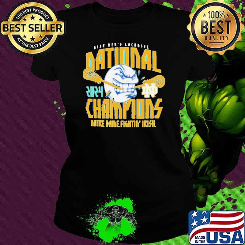 Notre Dame Fighting Irish 2024 NCAA Men’s Lacrosse National Champions Comfort Colors Shirt
