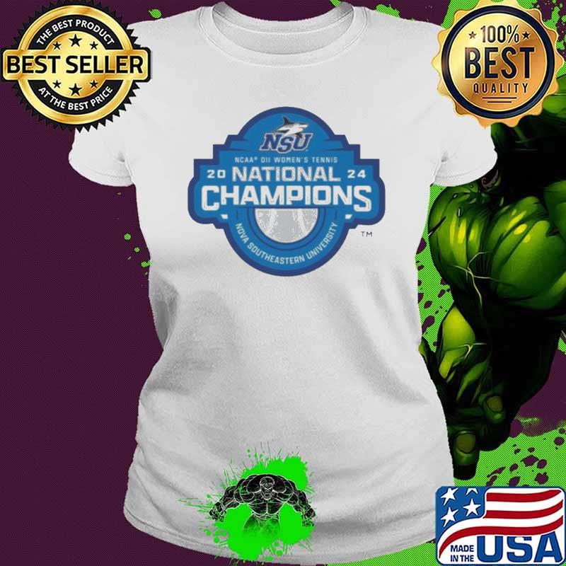 Nova Southeastern University 2024 NCAA Division II Women’s Tennis National Champions shirt Nova Southeastern University 2024 NCAA Division II Women’s Tennis National Champions shirt