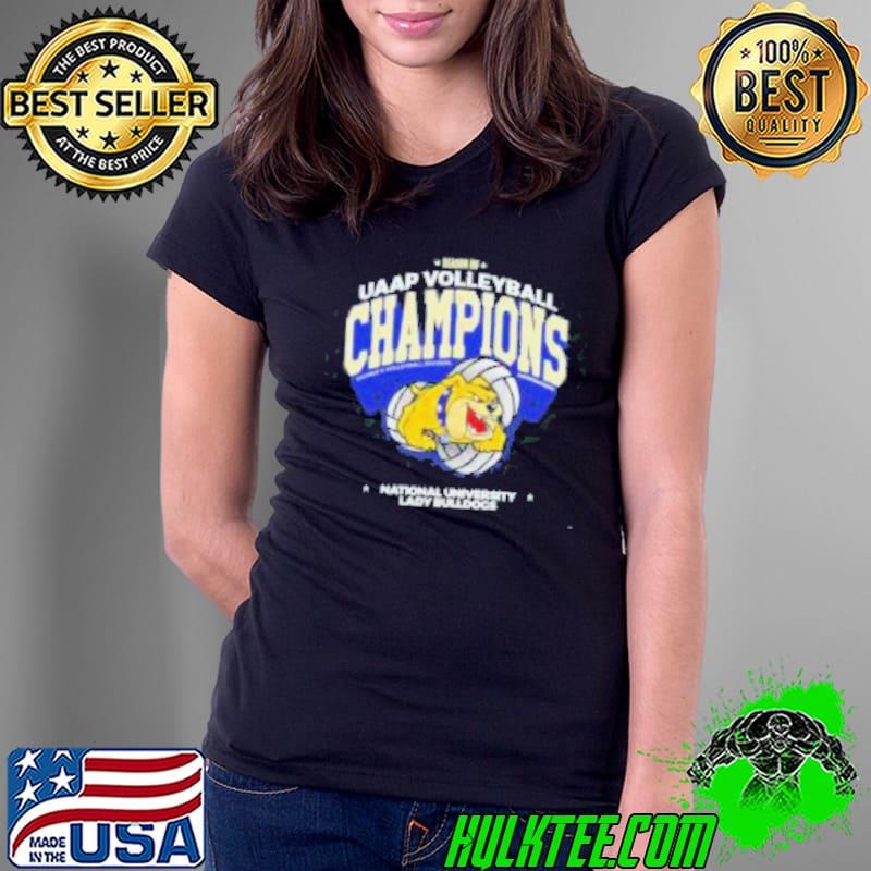 NU Lady Bulldogs Season 86 UAAP Volleyball Champions National University Lady Bulldogs shirt