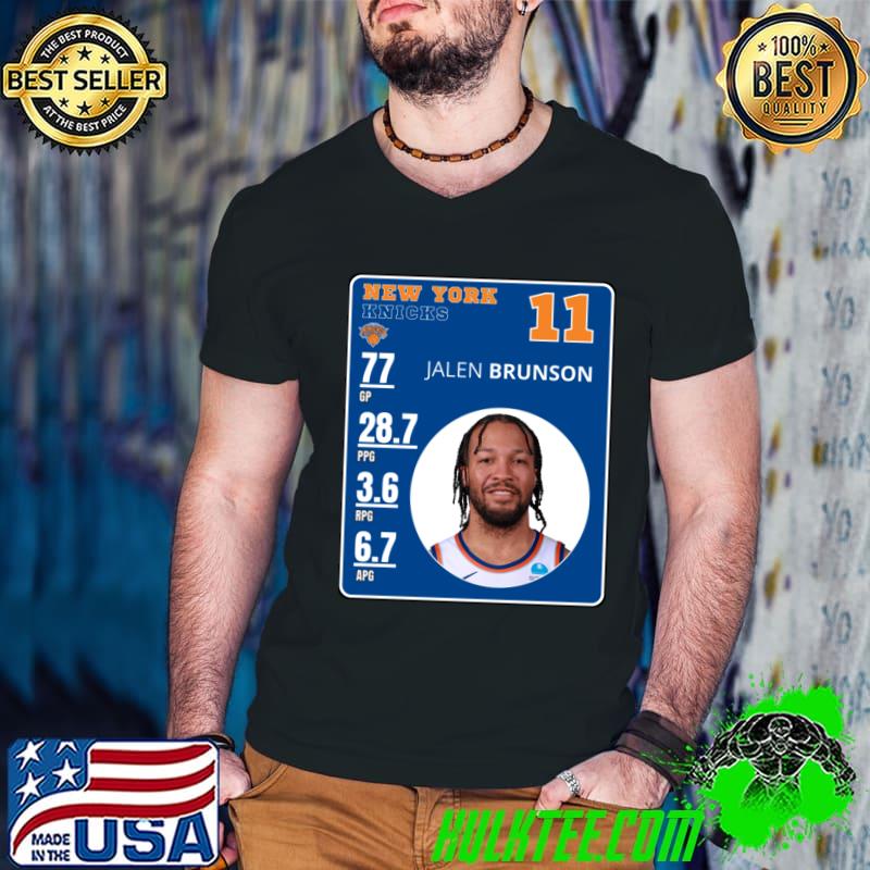 Official jalen Brunson American professional basketball player for New York Knicks T-Shirt