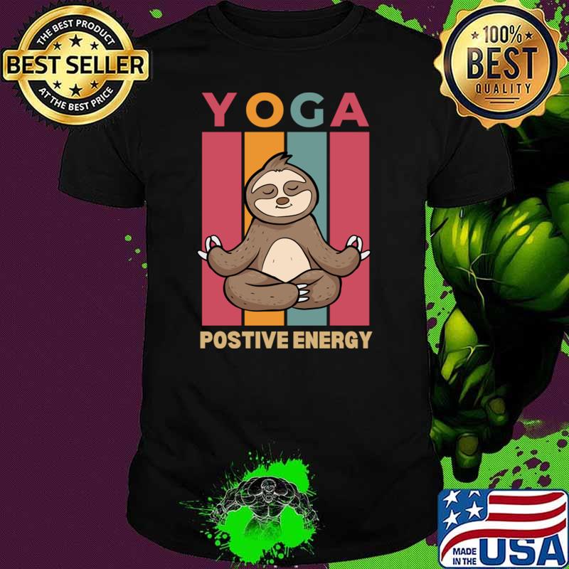 Official yoga Positive energy vintage T-Shirt Unisex Official yoga Positive energy vintage T-Shirt Unisex