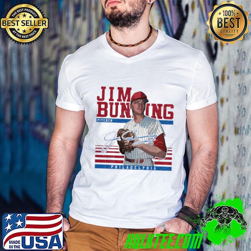 Original jim Bunning American professional baseball pitcher Philadelphia Sport T-Shirt