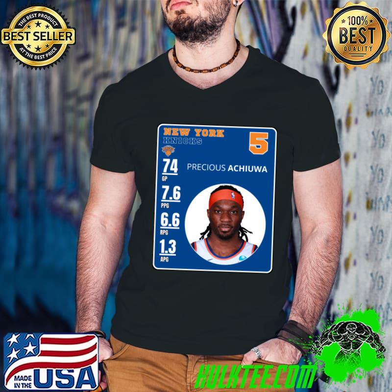 Original precious Achiuwa Nigerian professional basketball player for the New York Knicks T-Shirt