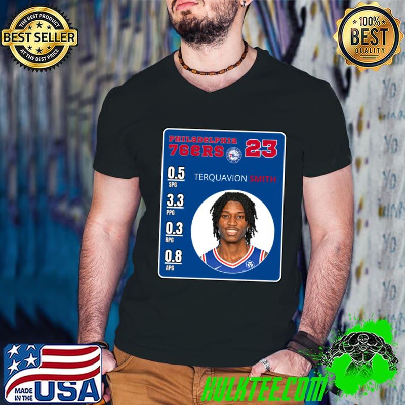 Original tERQUAVION SMITH American professional basketball player Philadelphia 76ers T-Shirt Original tERQUAVION SMITH American professional basketball player Philadelphia 76ers T-Shirt