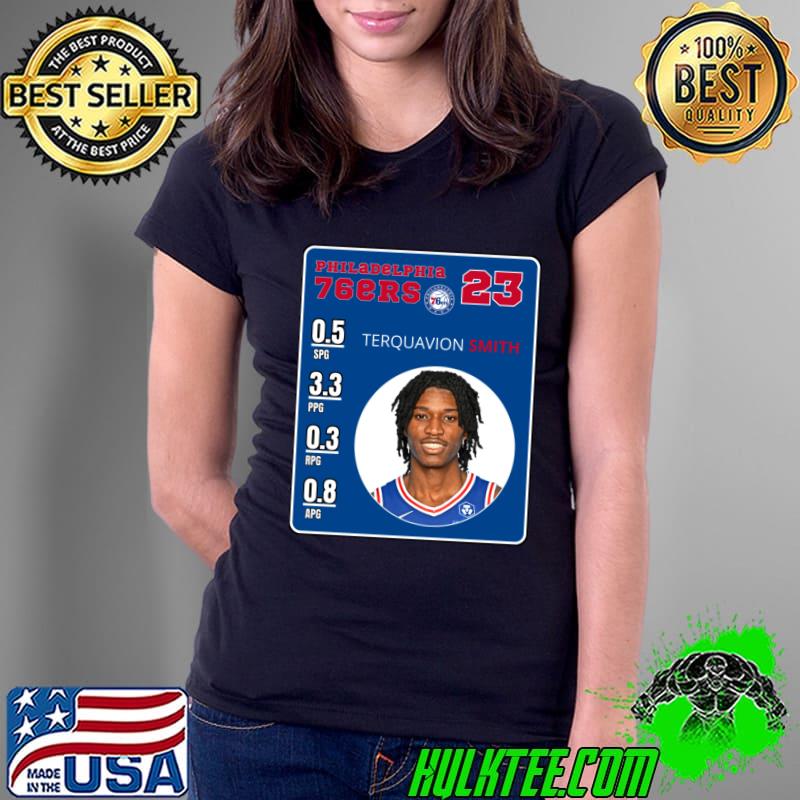Original tERQUAVION SMITH American professional basketball player Philadelphia 76ers T-Shirt Ladies Tee Original tERQUAVION SMITH American professional basketball player Philadelphia 76ers T-Shirt Ladies Tee