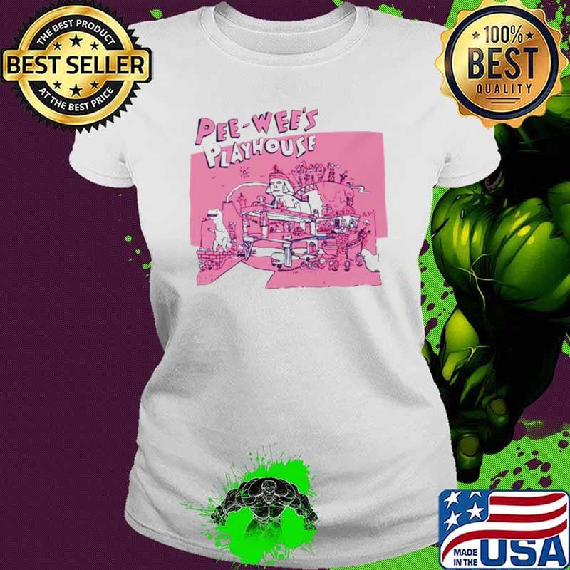 Pee-wee’s playhouse pink shirt