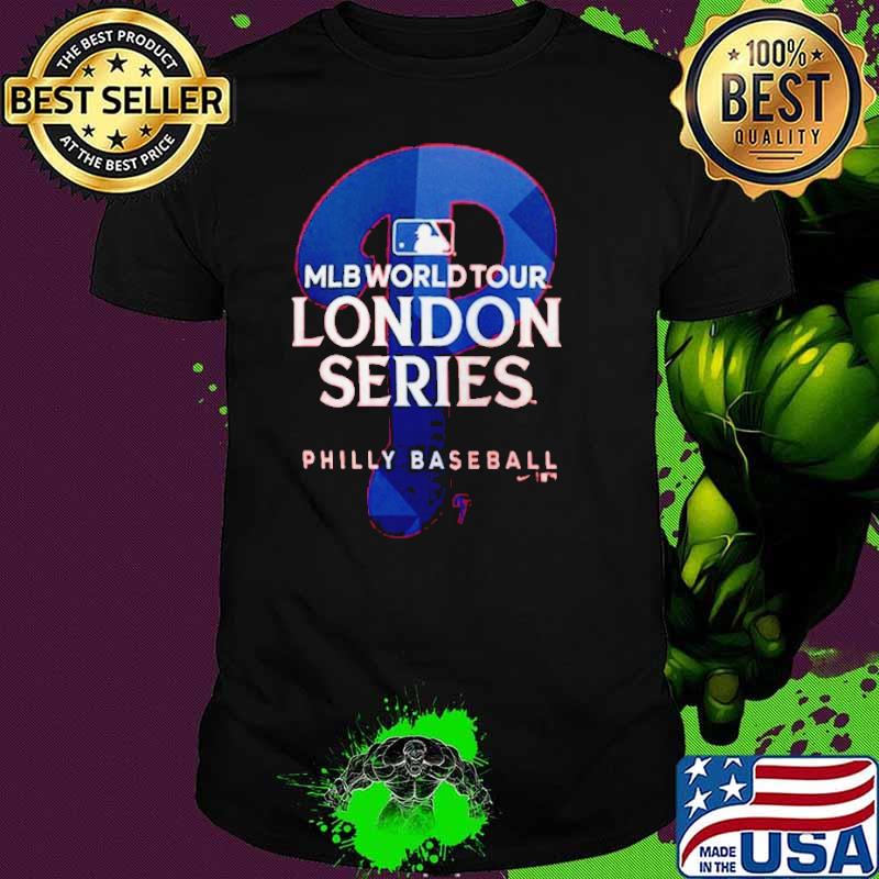 Philadelphia Phillies Red 2024 Mlb World Tour London Series shirt