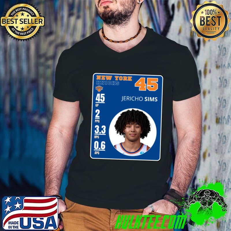 Premium jericho Sims American professional basketball player for the New York Knicks T-Shirt Premium jericho Sims American professional basketball player for the New York Knicks T-Shirt