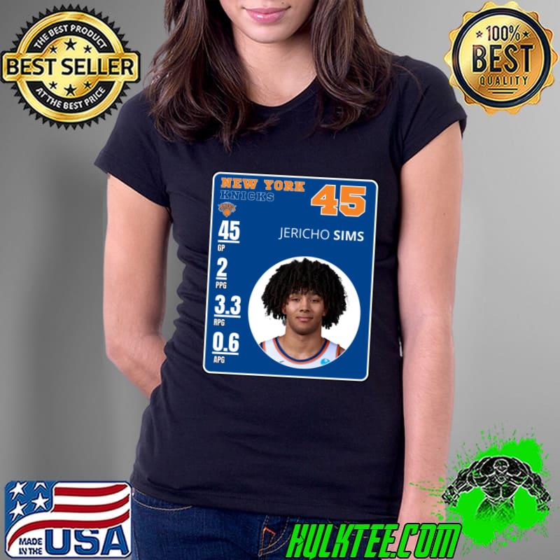 Premium jericho Sims American professional basketball player for the New York Knicks T-Shirt Ladies Tee Premium jericho Sims American professional basketball player for the New York Knicks T-Shirt Ladies Tee