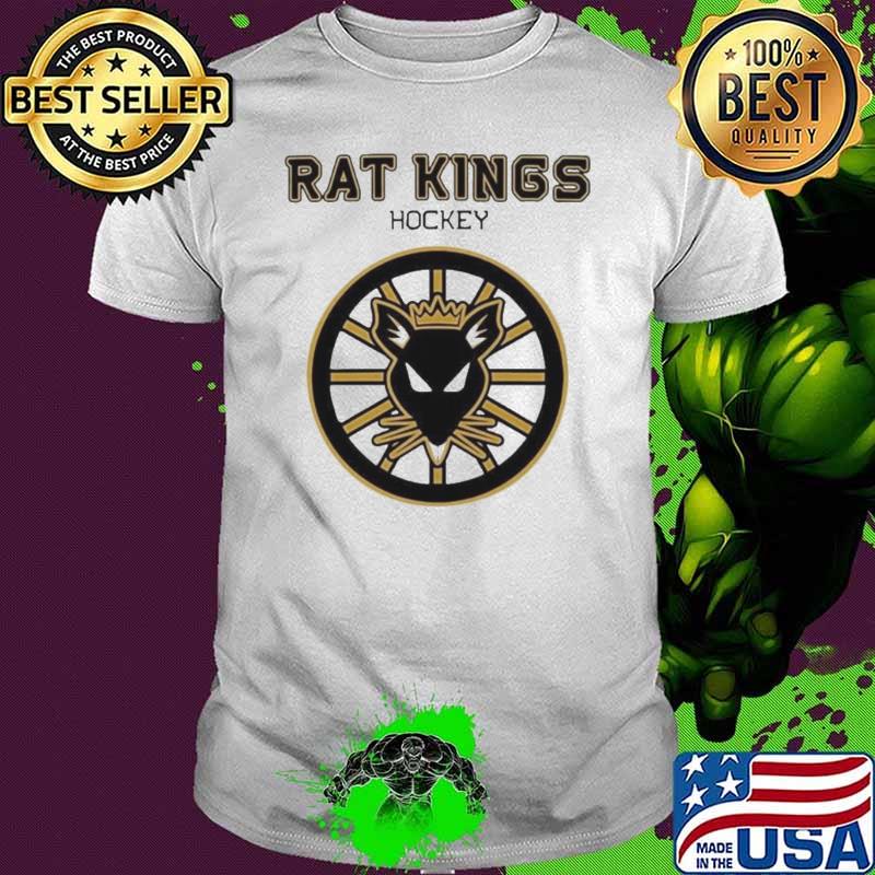Rat Kings Hockey Boston Bruins Circle Logo Shirt