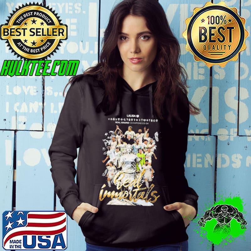 Real Madrid Is Laliga Ea Sports Champion 2023-24 Real Immortals Shirt