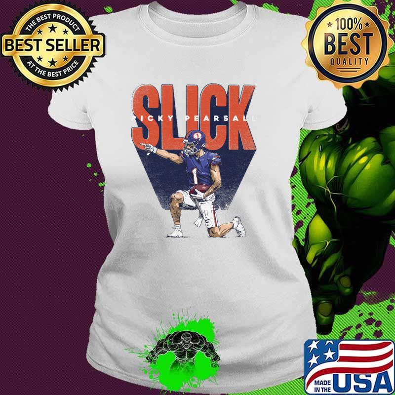 Ricky Pearsall American football wide receiver for the San Francisco 49ers Bold T-Shirt Ladies tee Ricky Pearsall American football wide receiver for the San Francisco 49ers Bold T-Shirt Ladies tee