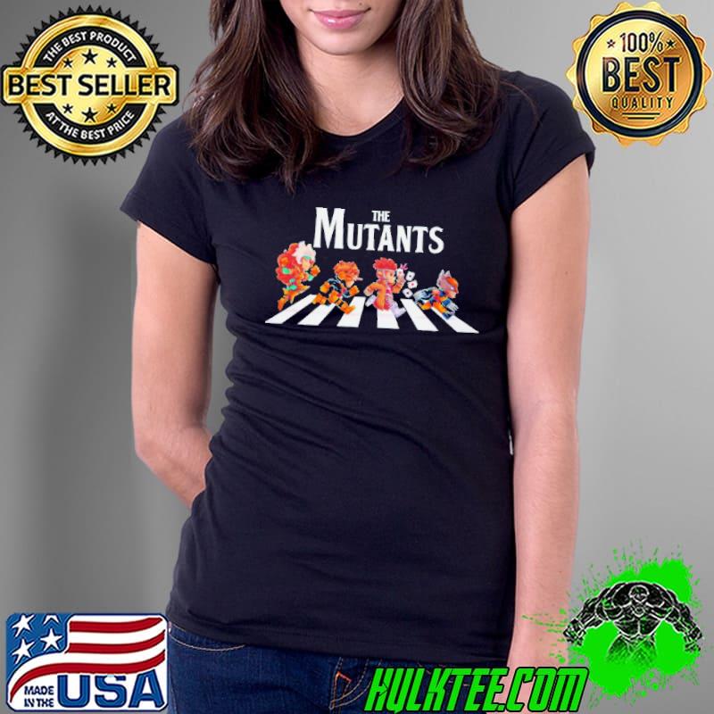 Rogue Cyclops Gambit and Wolverine crossing Abbey Road s Ladies Tee Rogue Cyclops Gambit and Wolverine crossing Abbey Road s Ladies Tee