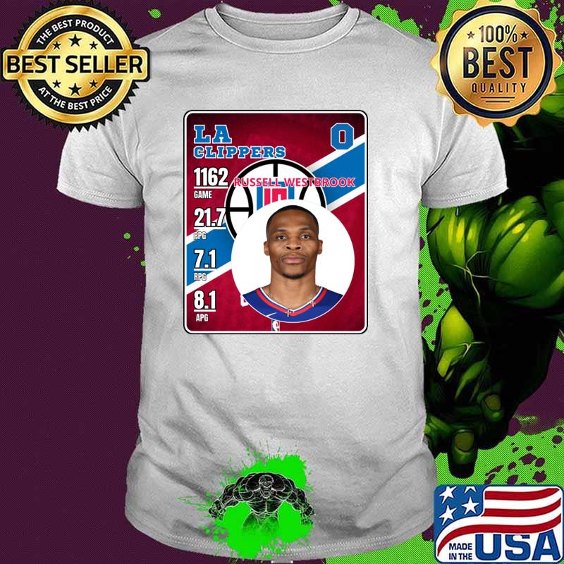 Russell Westbrook American professional basketball player LA Clippers T-Shirt