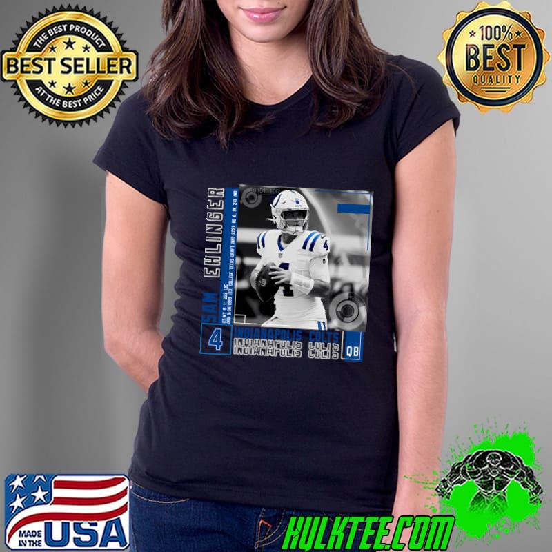 Sam Ehlinger Paper American football quarterback for the Indianapolis Colts T-Shirt