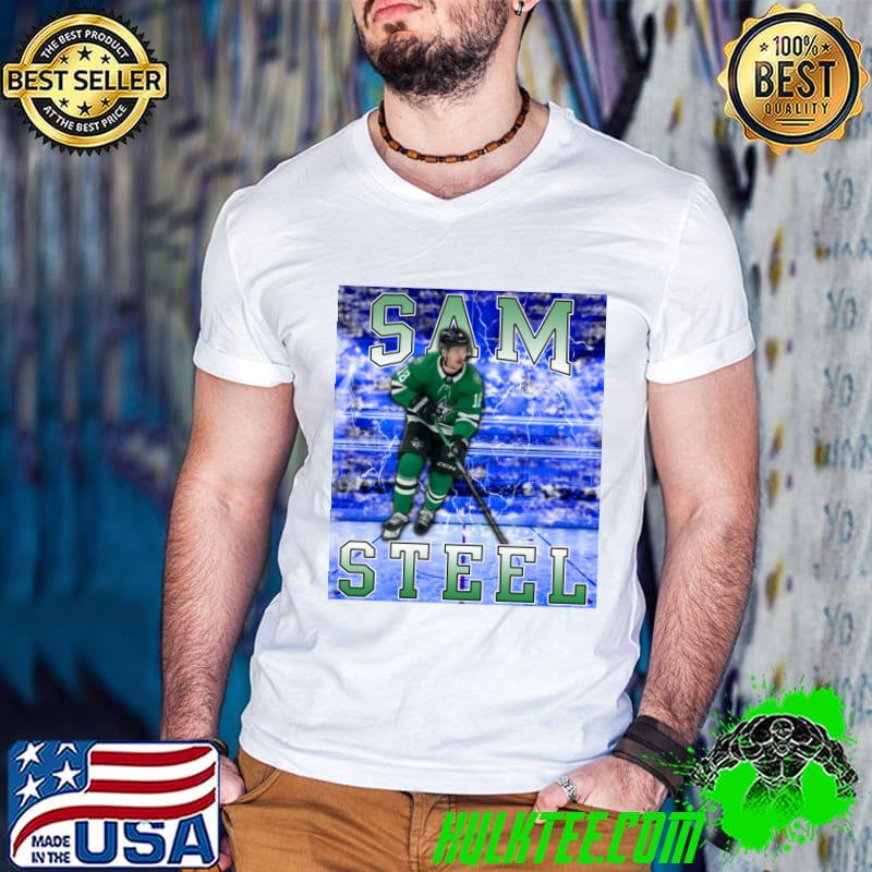 Sam Steel Canadian professional ice hockey centre T-Shirt Guys V Neck Sam Steel Canadian professional ice hockey centre T-Shirt Guys V Neck