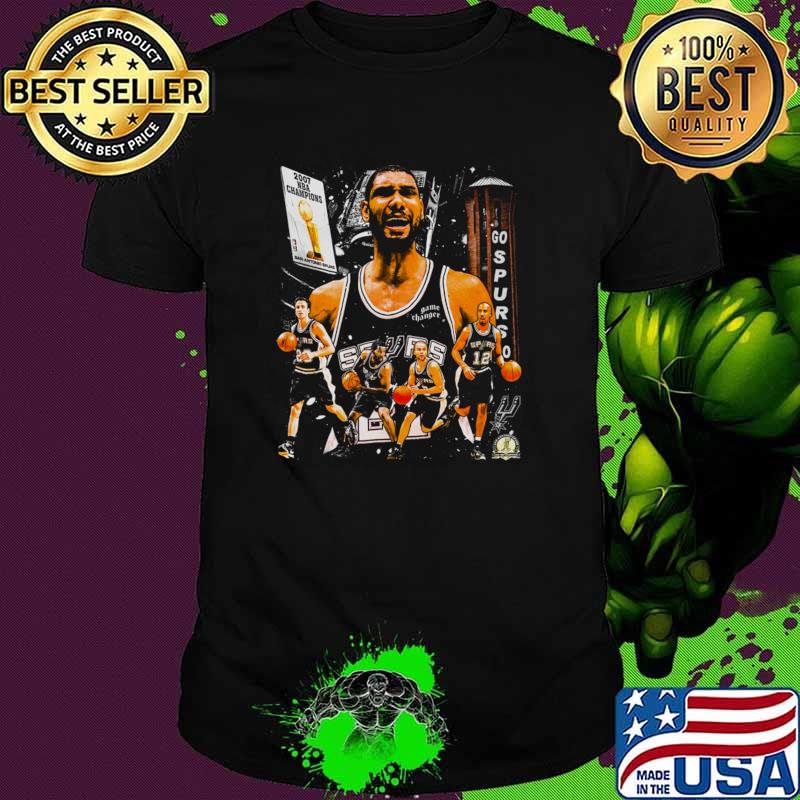 San Antonio 2007 NBA Champs American professional basketball T-Shirt