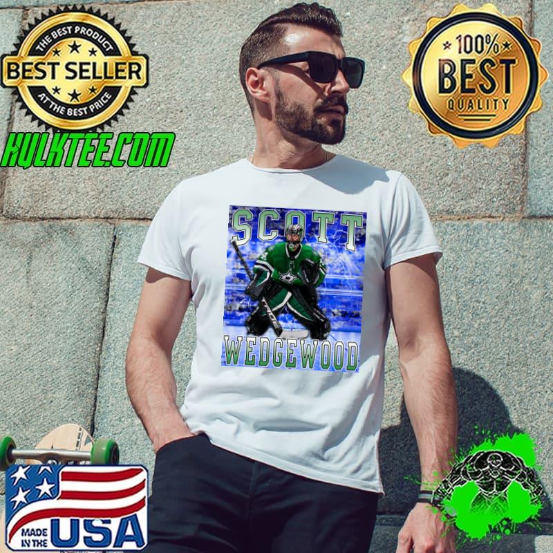 Scott Wedgewood Canadian professional ice hockey goaltender Dallas Stars T-Shirt