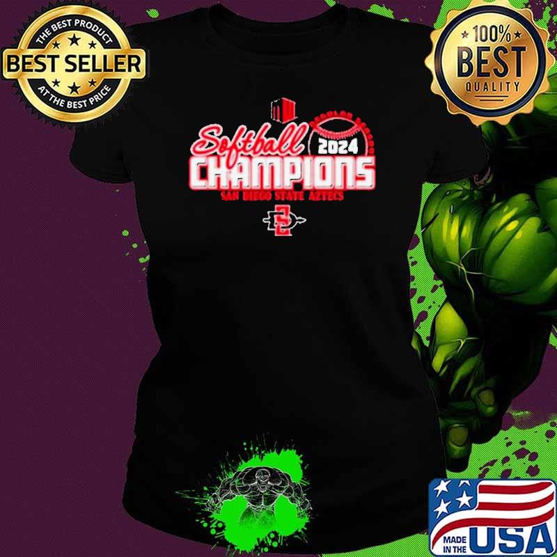 SDSU Aztecs 2024 Softball Mountain West Conference Champions Shirt