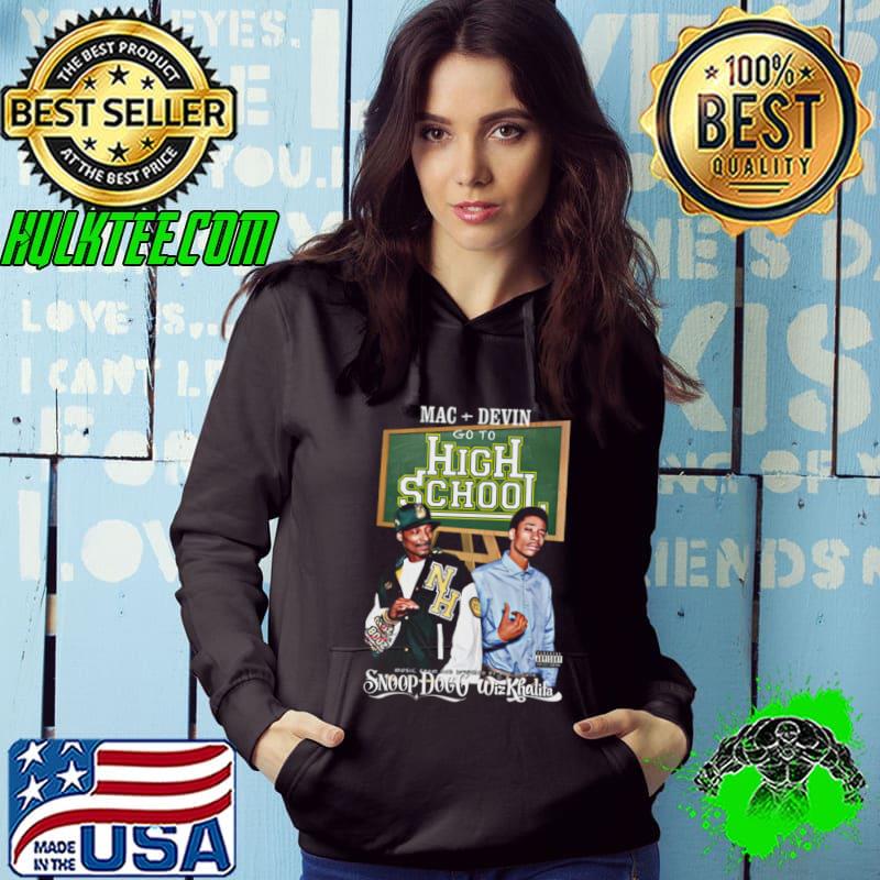 Snoop Dogg & Wiz Khalifa High School American rapper media personality actor T-Shirt Hoodie Snoop Dogg & Wiz Khalifa High School American rapper media personality actor T-Shirt Hoodie