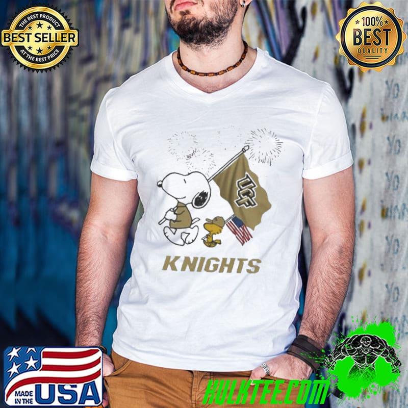 Snoopy And Woodstock Happy 4th Of July Ucf Knights Football 2024 shirt