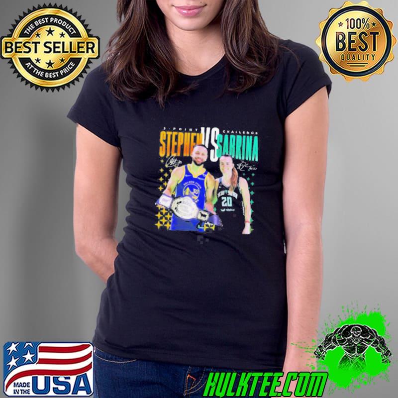 Steph Curry X Sabrina Ionescu Signatures shirt