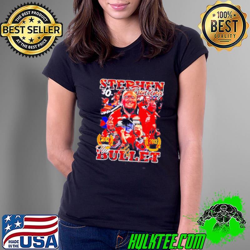 Stephen Bunting the bullet shirt