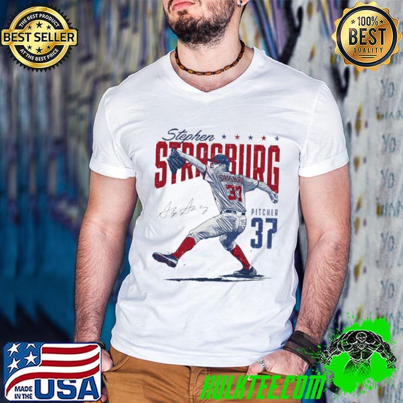 Stephen Strasburg St. Louis Stars American former professional baseball pitcher T-Shirt Guys V Neck Stephen Strasburg St. Louis Stars American former professional baseball pitcher T-Shirt Guys V Neck