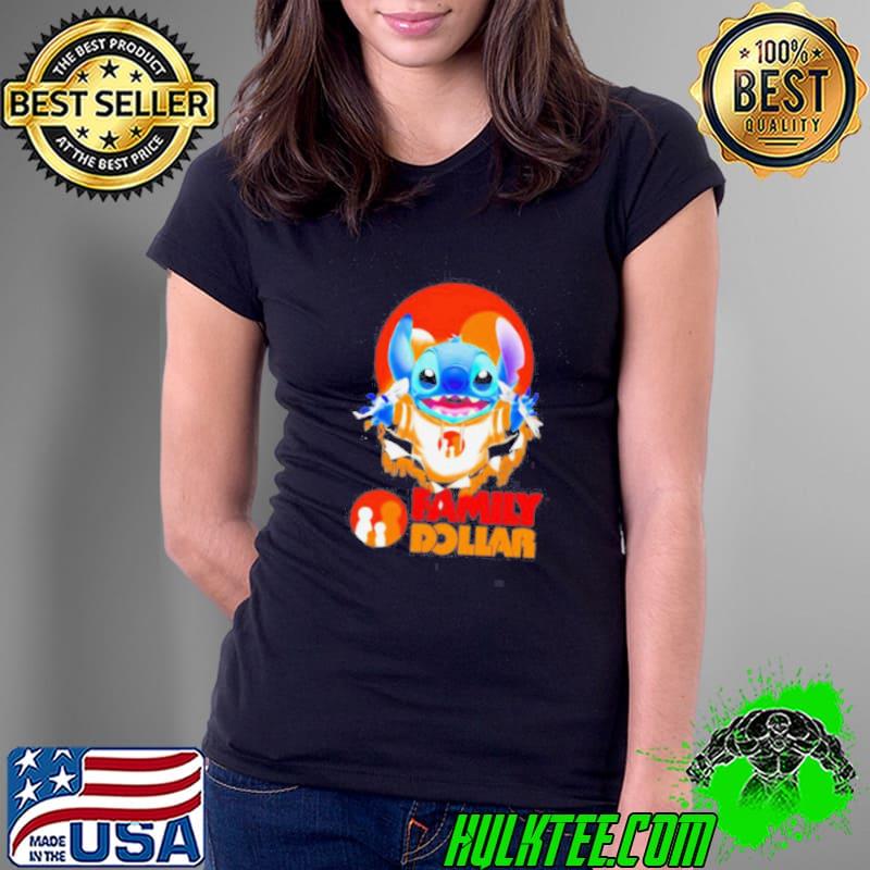 Stitch Inside Family Dollar Shirt