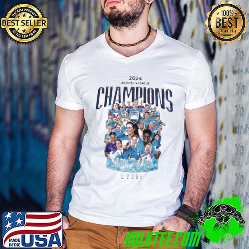 Sydney FC 2024 Liberty League Champions Back 2 Back Shirt