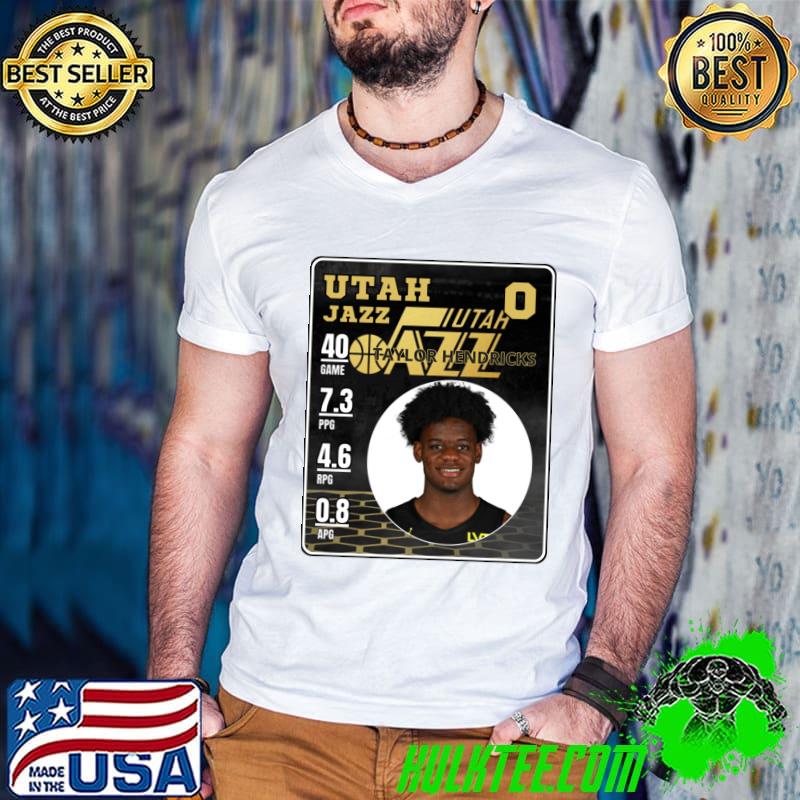 Taylor Hendricks American basketball player for the Utah Jazz T-Shirt