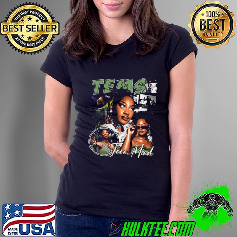 Tems Free Mind Nigerian singer and record producer T-Shirt