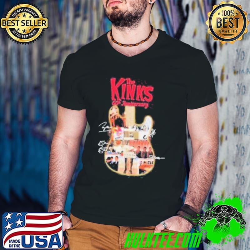 The Kinks 60th Anniversary Collection Signatures shirt