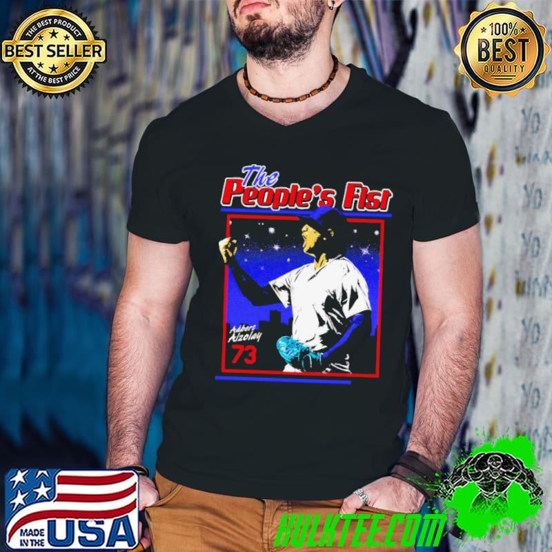 The peoples fist Adbert alzolay 73 number s Guys V Neck The peoples fist Adbert alzolay 73 number s Guys V Neck