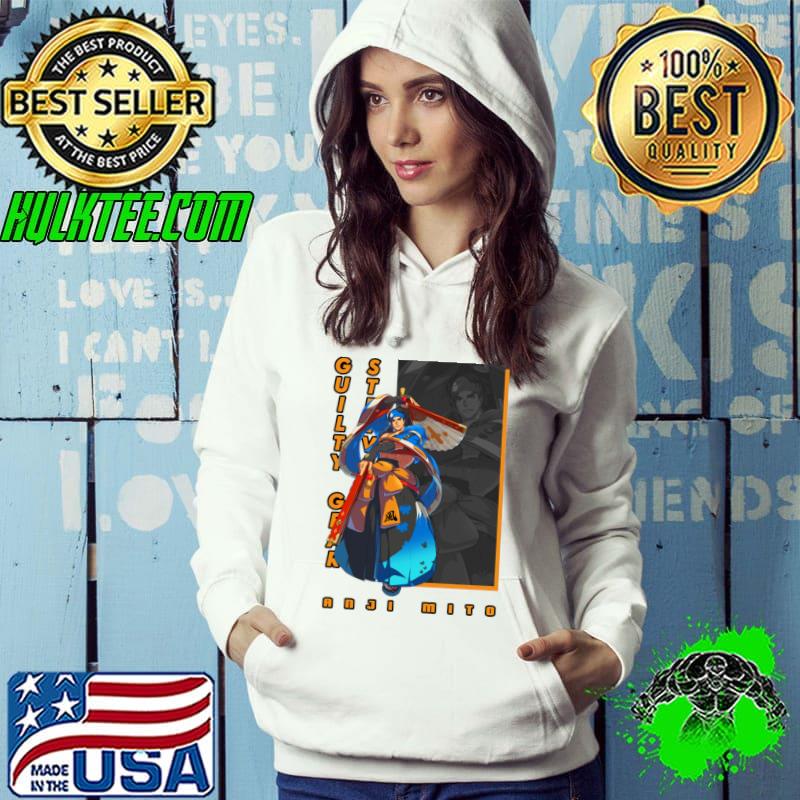 Top anji Mito Guilty Gear recurring Balanced character T-Shirt Hoodie Top anji Mito Guilty Gear recurring Balanced character T-Shirt Hoodie