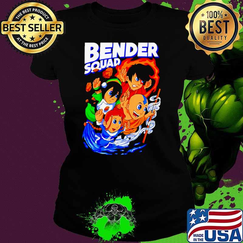 Toph Zuko Katara and Aang Bender Squad shirt
