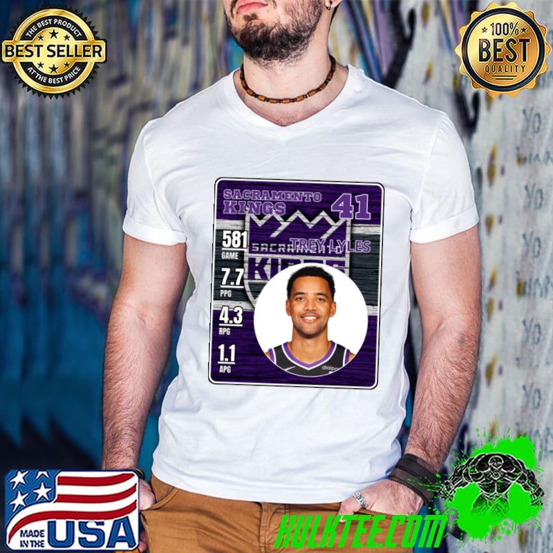 Trey Lyles Canadian professional basketball player for the Sacramento Kings T-Shirt Guys V Neck Trey Lyles Canadian professional basketball player for the Sacramento Kings T-Shirt Guys V Neck