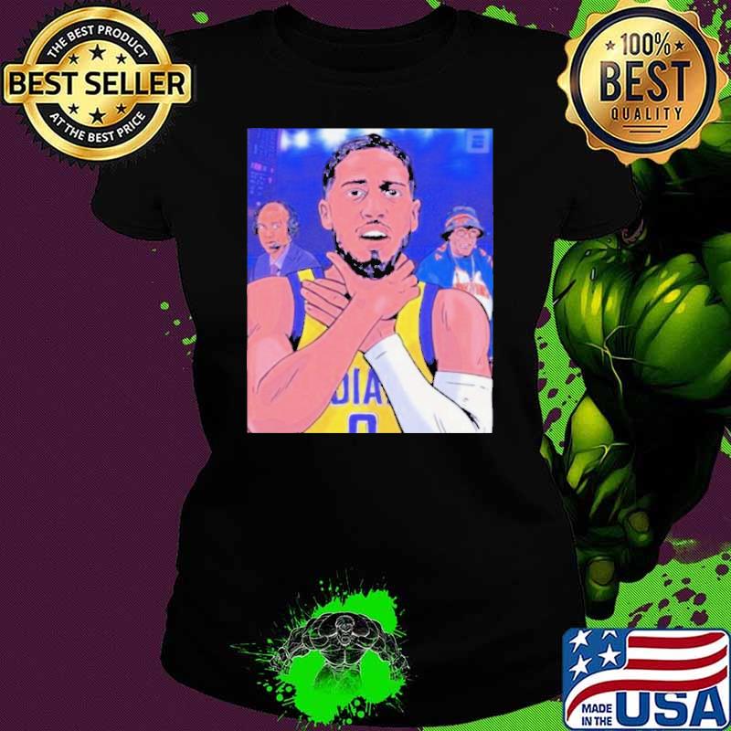 Tyrese Haliburton Choke Like Reggie Miller Tee Shirt